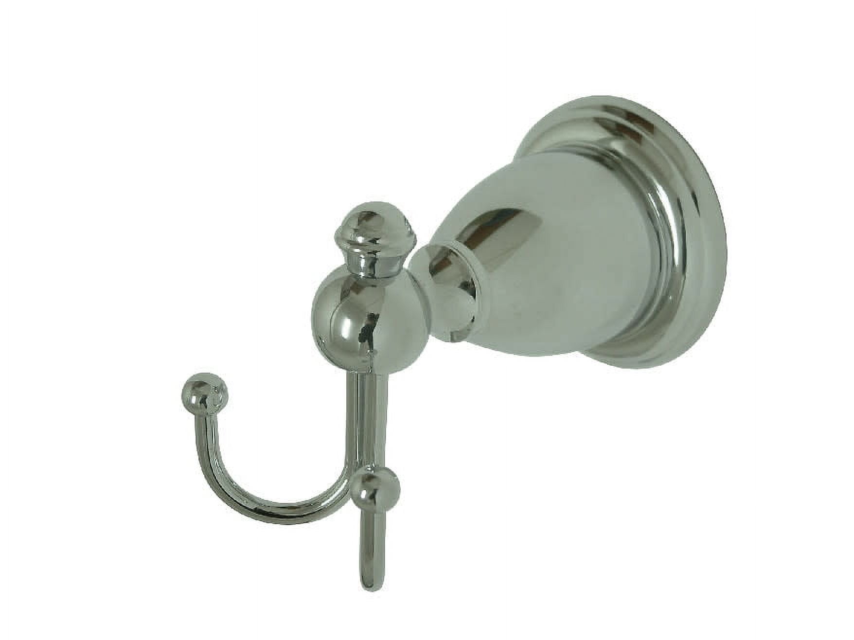 Polished Chrome Vintage Double Robe Hook