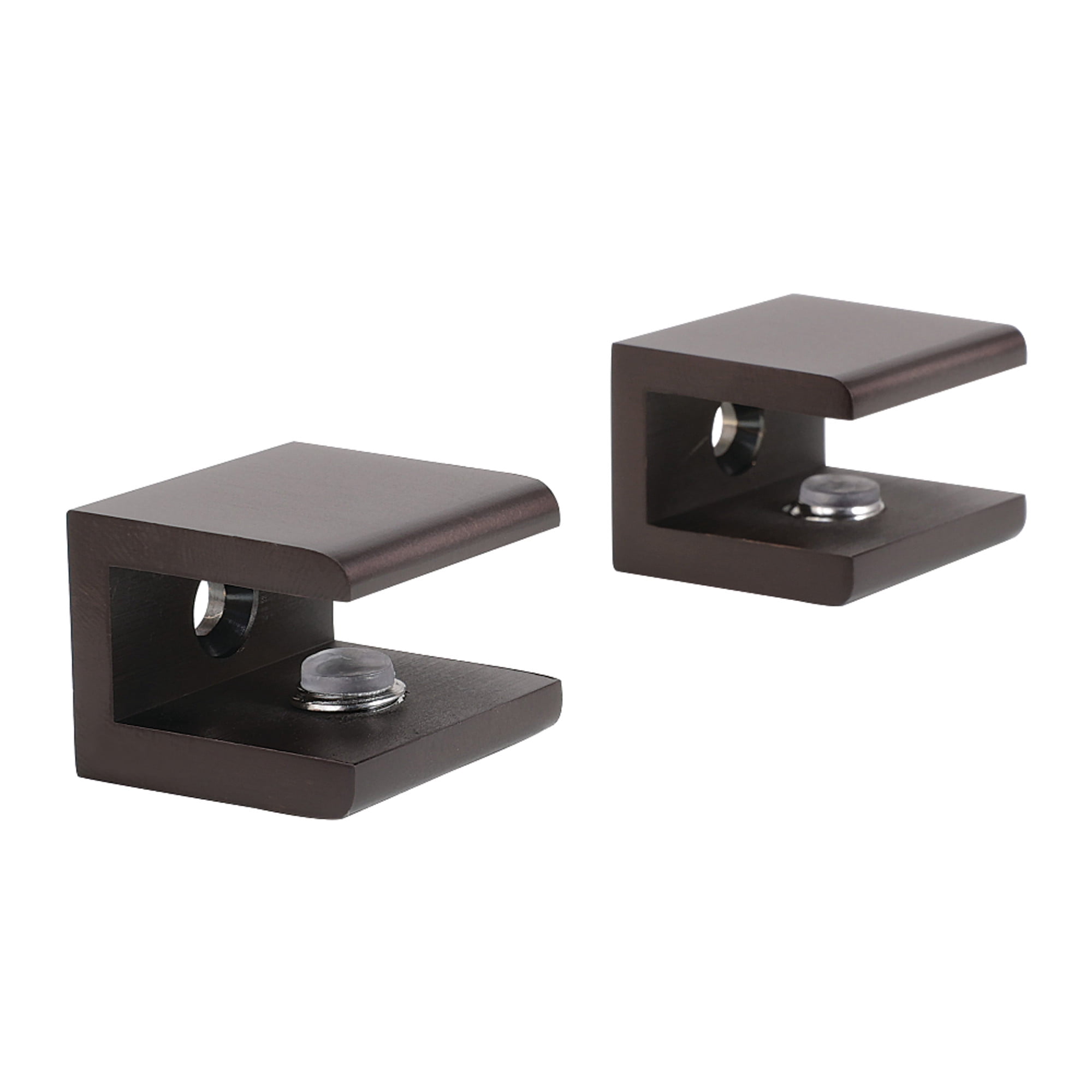 Kingston Brass BAB1015 Levitas Glass Shelf Clamp, Oil Rubbed Bronze