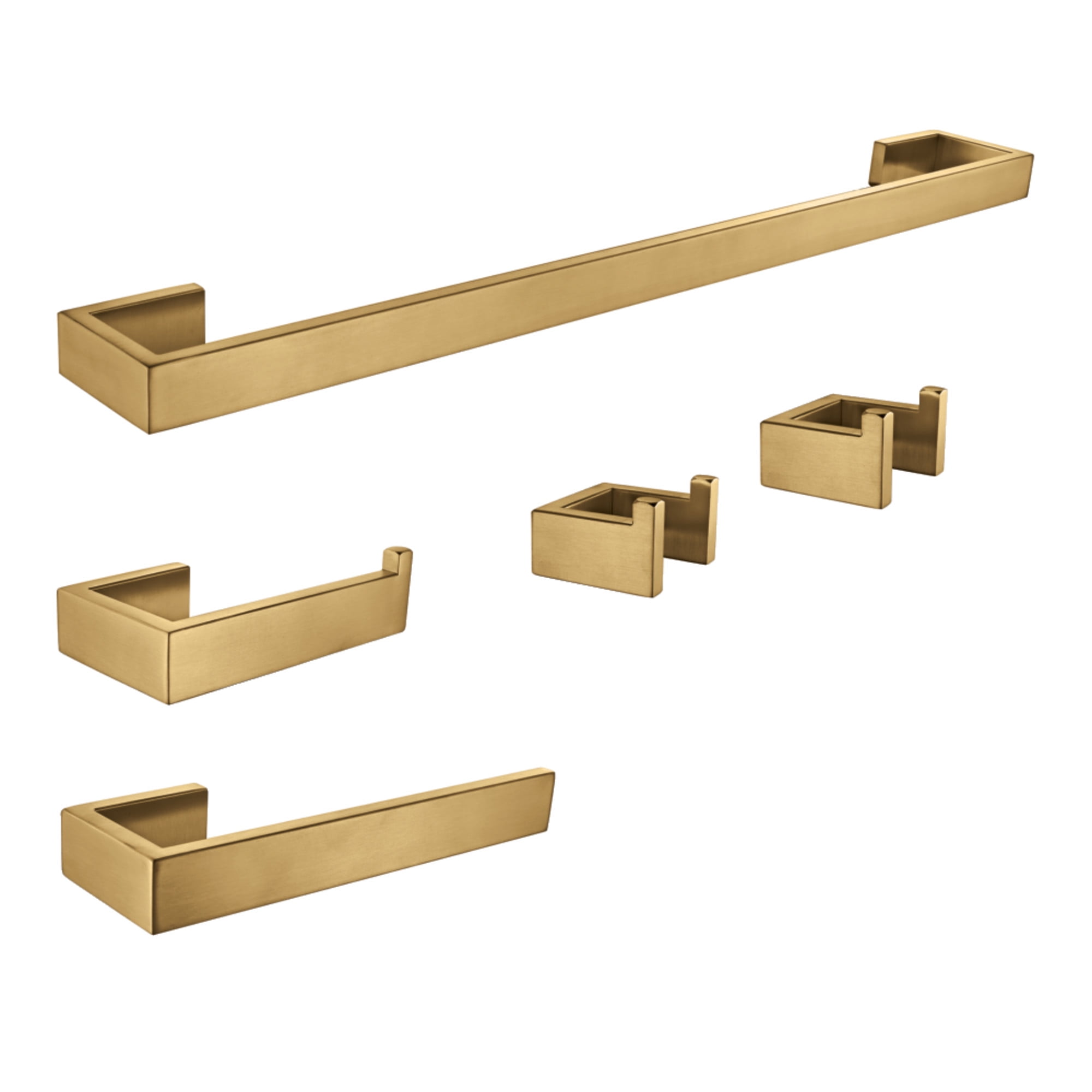 Kingston Brass Lasdun Towel Bar Bathroom Accessory Set - Thumbnail 3