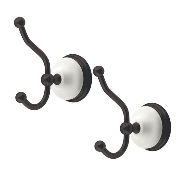 Kingston Brass BAK1117ORB Victorian 2-Piece Robe Hook, Oil Rubbed Bronze