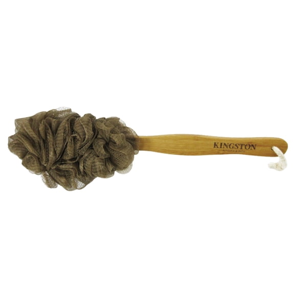 Kingston Brass BATBRSH Boutique 17" Bath Brush, Light Wood