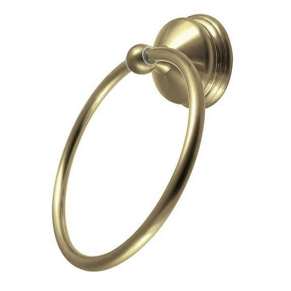 Kingston Brass BA1164BB Vintage Towel Ring, Brushed Brass