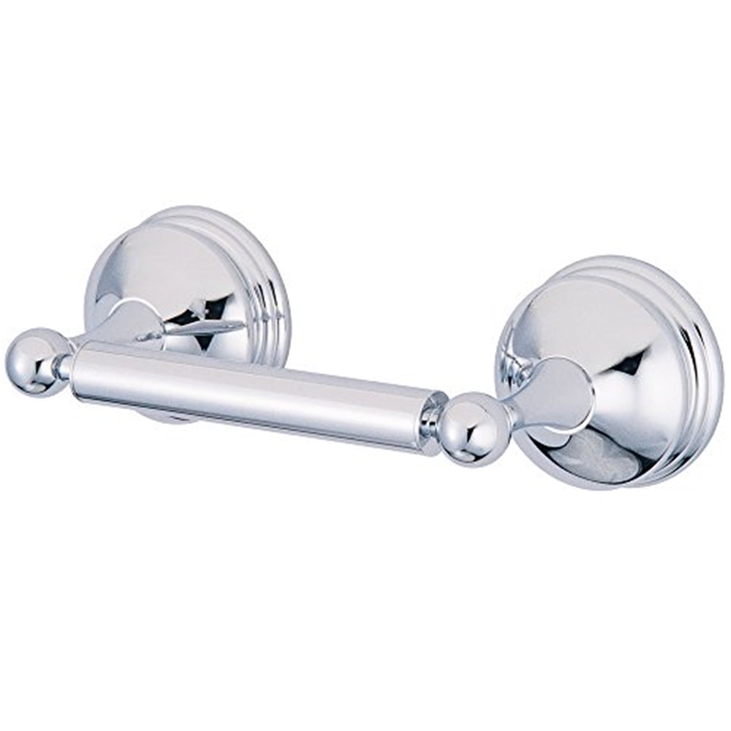 Polished Chrome Vintage Brass Toilet Paper Holder