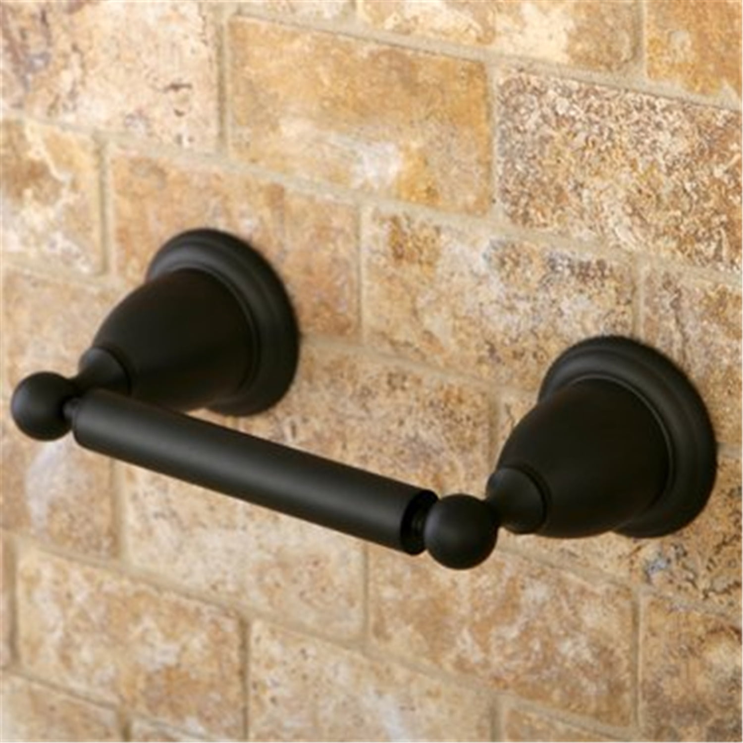 Heritage Polished Chrome Wall-Mounted Toilet Paper Holder