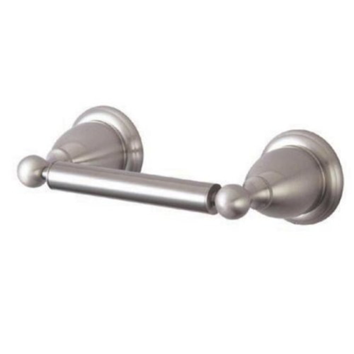 Heritage Satin Nickel Wall Mounted Toilet Paper Holder