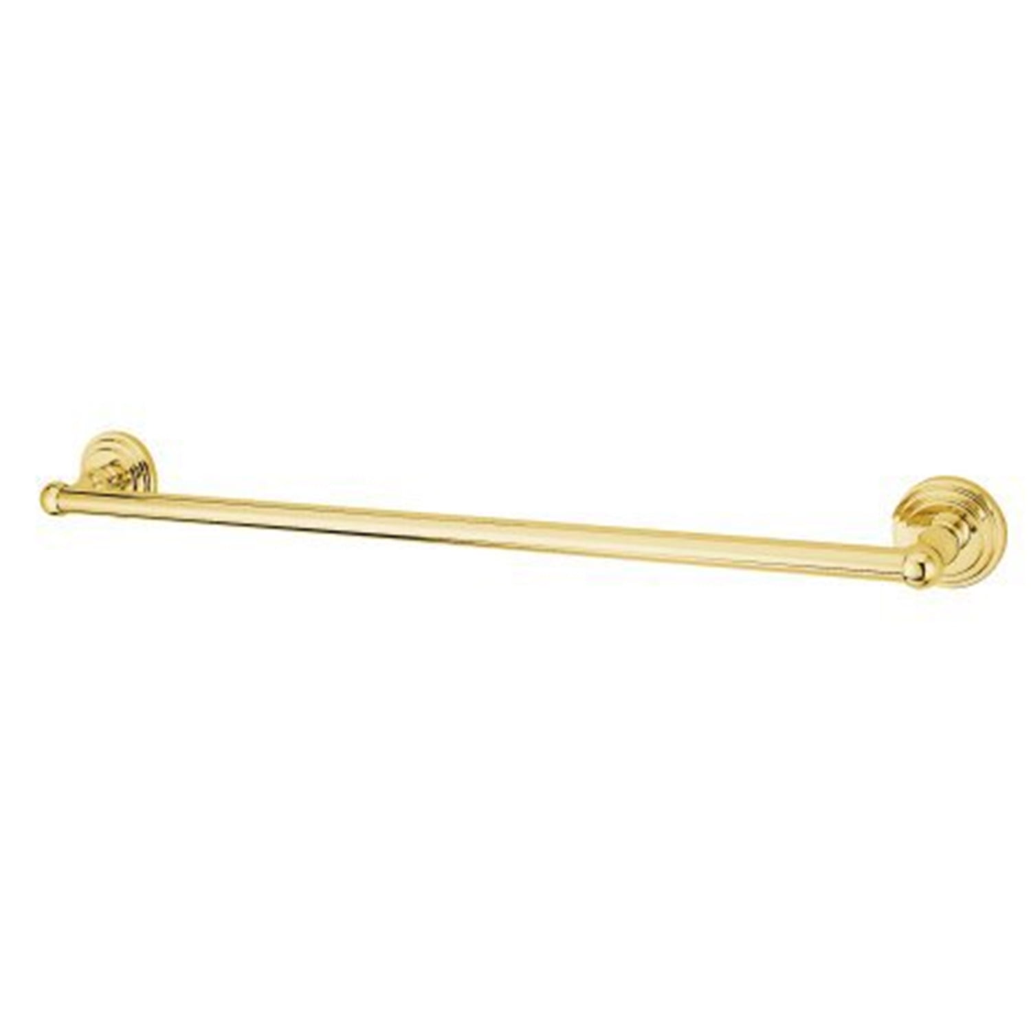 Polished Brass 24-Inch Wall Mounted Towel Bar