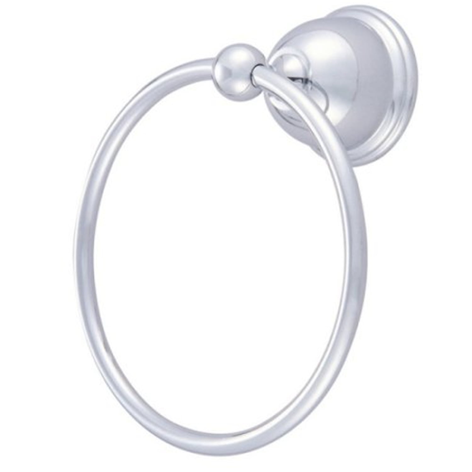 Polished Chrome Wall Mounted Towel Ring