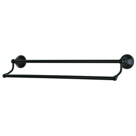 Kingston Brass BA481318ORB Metropolitan 18" Dual Towel Bar, Oil Rubbed Bronze