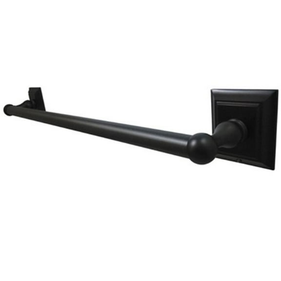 Kingston Brass BA6011ORB 24 in. Millennium Towel Bar, Oil Rubbed Bronze
