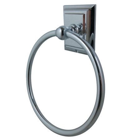 Kingston Brass BA6014ORB Millennium Towel Ring, Oil Rubbed Bronze