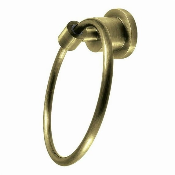 Kingston Brass BA8214AB Concord Towel Ring, Antique Brass