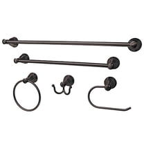Kingston Brass Mesa Verde 5-Piece Bathroom Accessory Set, Oil Rubbed Bronze Finish