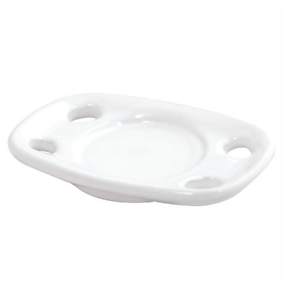 Kingston Brass Batd3966 Toothbrush And Tumbler Holder - White