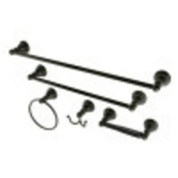 Kingston Brass Bathroom Accessory Combo Set, Oil Rubbed Bronze, 5-Piece