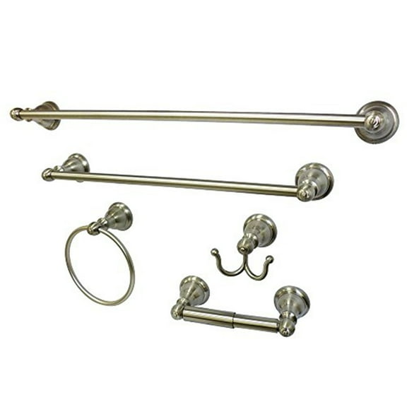 Kingston Brass BAHK5112478SN Bathroom Accessory Combo, Satin Nickel