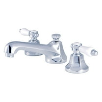 Kingston Brass Widespread Bathroom Faucets With Polished Chrome KS4461BPL