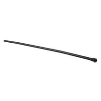 Kingston Brass CB38200MB Complement 20 in. Bullnose Bathroom Standard Mount Supply Line, Matte Black