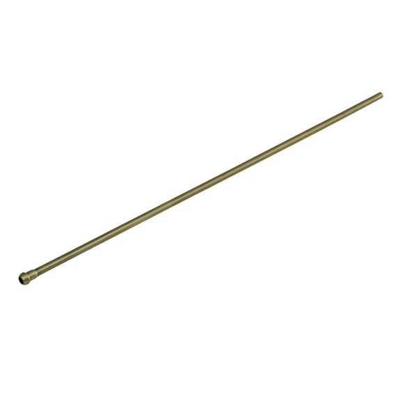 Kingston Brass CB38303 Complement 30 in. Standard Mount Diameter Bullnose Bathroom Supply Line, Antique Brass