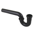 thumbnail image 1 of Kingston Brass CC1240MB 1-1/4" (or 1-1/2") x 1-1/2" P-Trap without Flange, 13-1/16" Length, 18 Gauge, Matte Black, 1 of 2