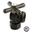 thumbnail image 1 of Kingston Brass CC13005X 1/2" FIP x 3/4" Hose Thread, Washing Machine Valve, Oil Rubbed Bronze, 1 of 2