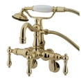 thumbnail image 1 of Kingston Brass CC1301T2 Adjustable Center Wall Mount Tu CC1301T2, 1 of 2