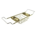 thumbnail image 1 of Kingston Brass CC2157 Vintage Bathtub Caddy Tray, 26"-33"L x 7-5/16"W x 5-1/4"H, Brushed Brass, 1 of 2