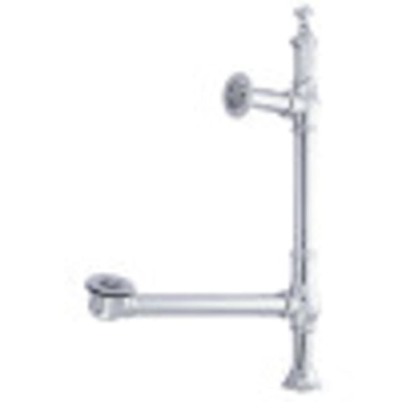 Kingston Brass CC3091 Vintage Standard Mount Pop-up Tub Waste and Overflow, Polished Chrome