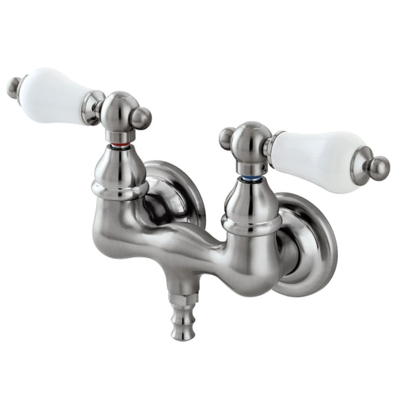 Kingston Brass Vintage 3-3/8" Wall Mount Clawfoot Tub Filler