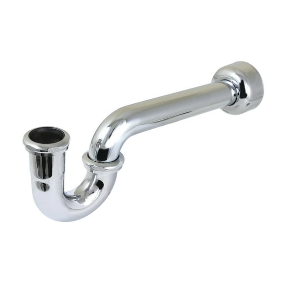 Kingston Brass CC4121 1-1/2" P-Trap with Box Flange, 13-1/16" Length, 18 Gauge, Polished Chrome
