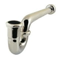 thumbnail image 1 of Kingston Brass CC4126 1-1/2" P-Trap with Box Flange, 13-1/16" Length, 18 Gauge, Polished Nickel, 1 of 4