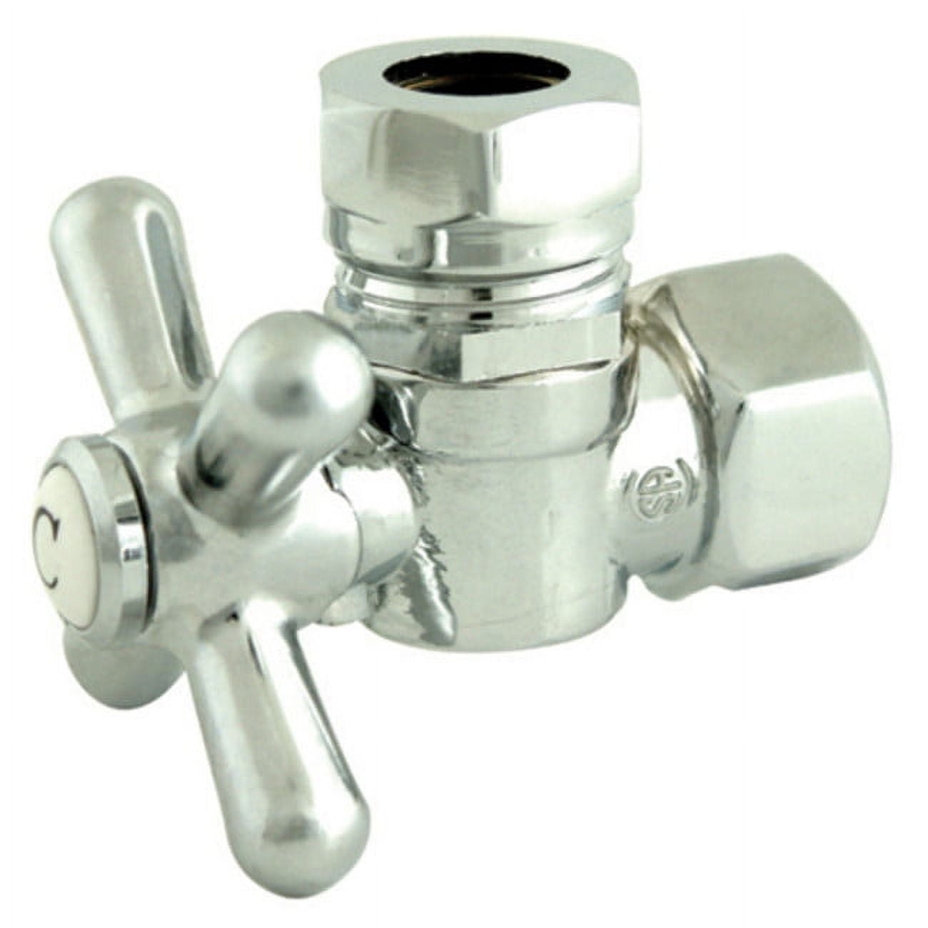 Polished Chrome Quarter-Turn Angle Stop Valve
