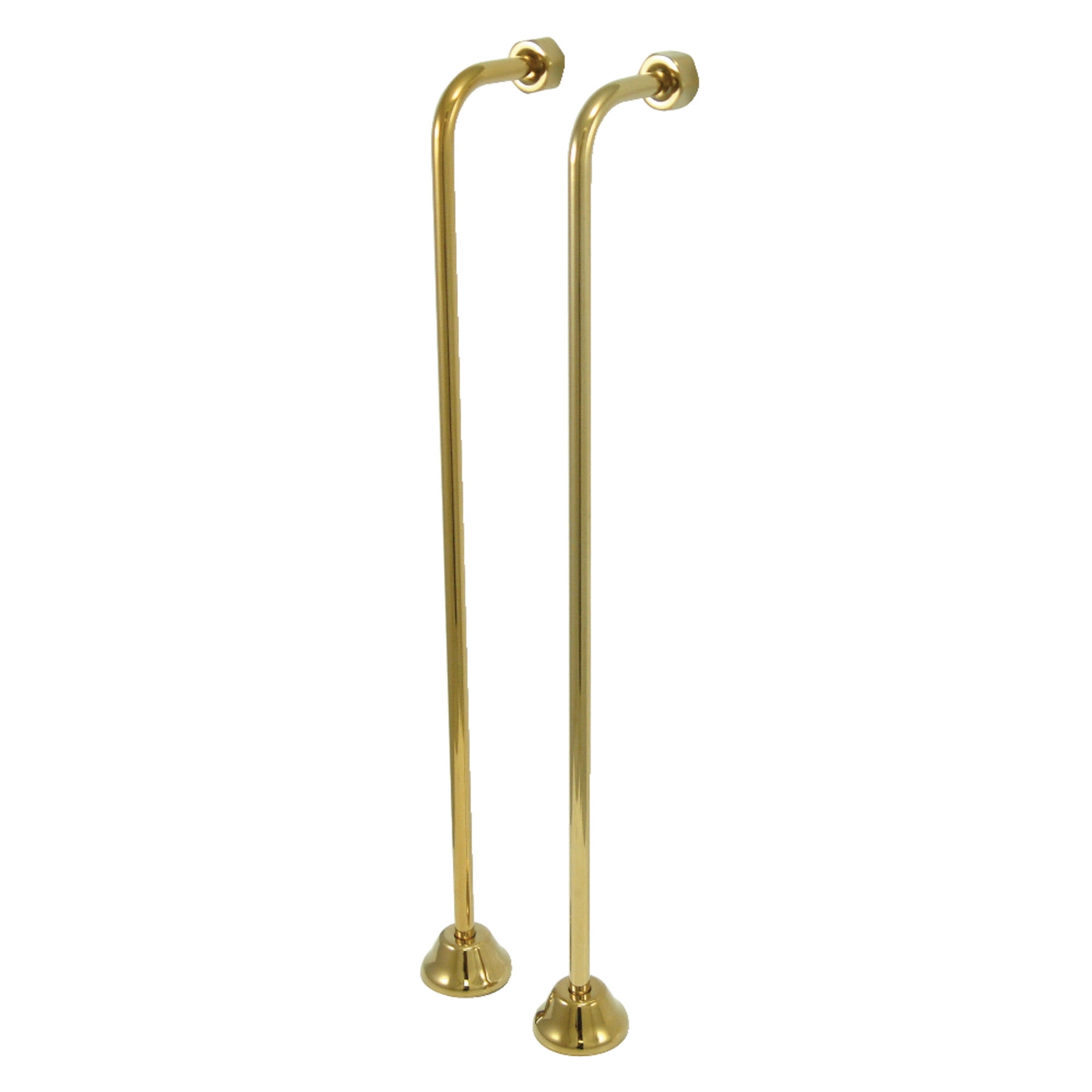 Kingston Brass CC462 Single Offset Bath Supply in Polished Brass