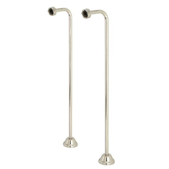 Kingston Brass CC466 Single Offset Bath Supply in Polished Nickel