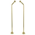 thumbnail image 1 of Kingston Brass CC472 Standard Mount Double Offset Bath Supply in Polished Brass, 1 of 4