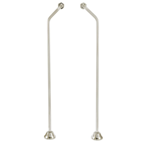 Kingston Brass CC476 Standard Mount Double Offset Bath Supply in Polished Nickel