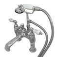 thumbnail image 1 of Kingston Brass CC608T1 7" Deck Mount Tub Filler,w/Ha CC608T1, 1 of 2