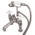thumbnail image 1 of Kingston Brass CC612T1 7" Deck Mount Tub Filler,w/Ha CC612T1, 1 of 2