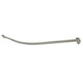 thumbnail image 1 of Kingston Brass CC6728 60 - 72 in. Edenscape Stainless Steel Adjustable Single Curved Shower Curtain Rod, Brushed Nickel, 1 of 2