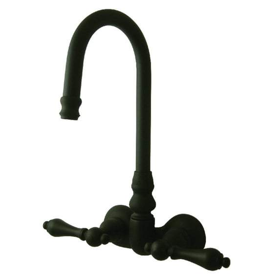 Kingston Brass Vintage Wall Mount Clawfoot Tub Filler