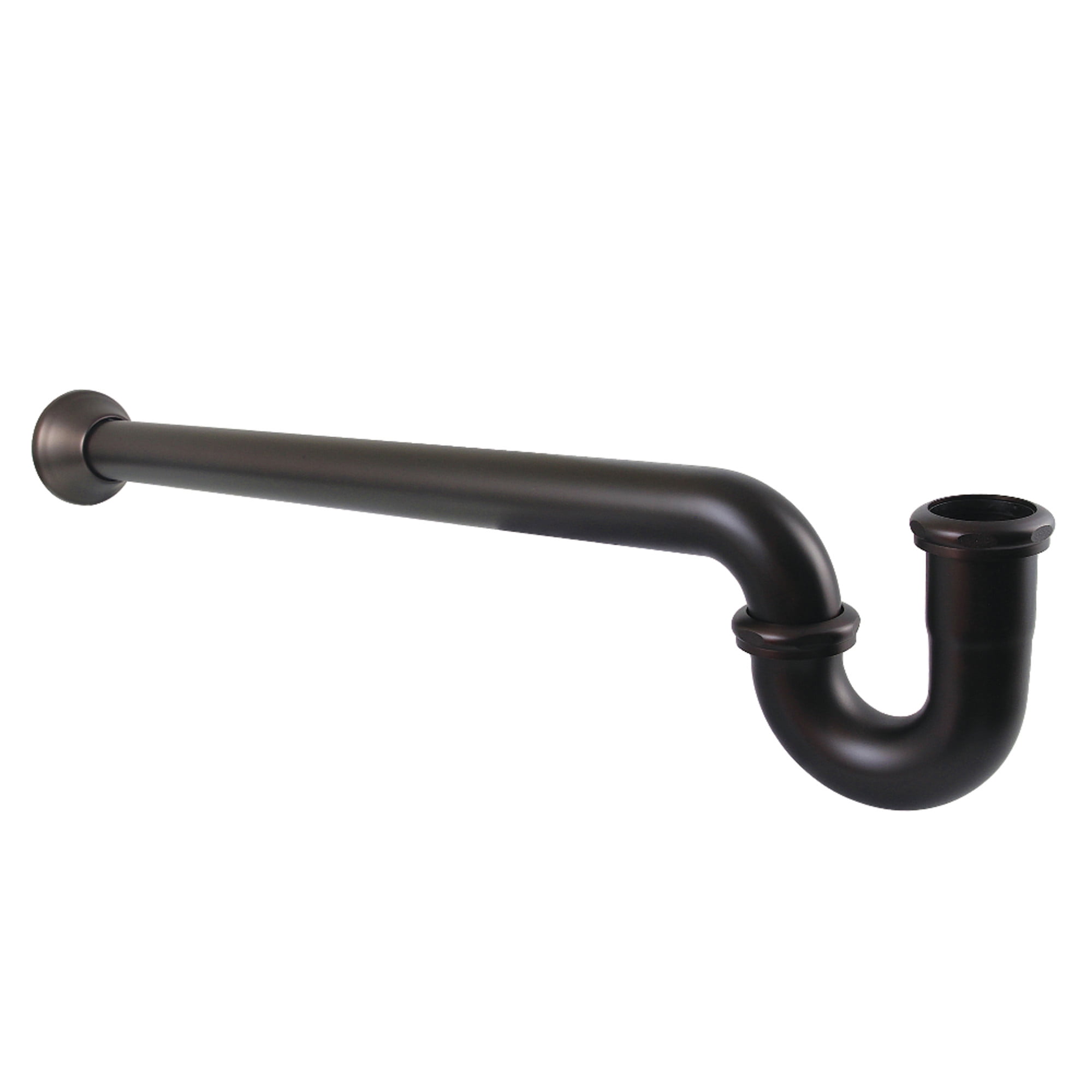Kingston Brass CC7245 1-1/4" (or 1-1/2") x 1-1/2" P-Trap with Bell Flange, 24" Length, 18 Gauge, Oil Rubbed Bronze
