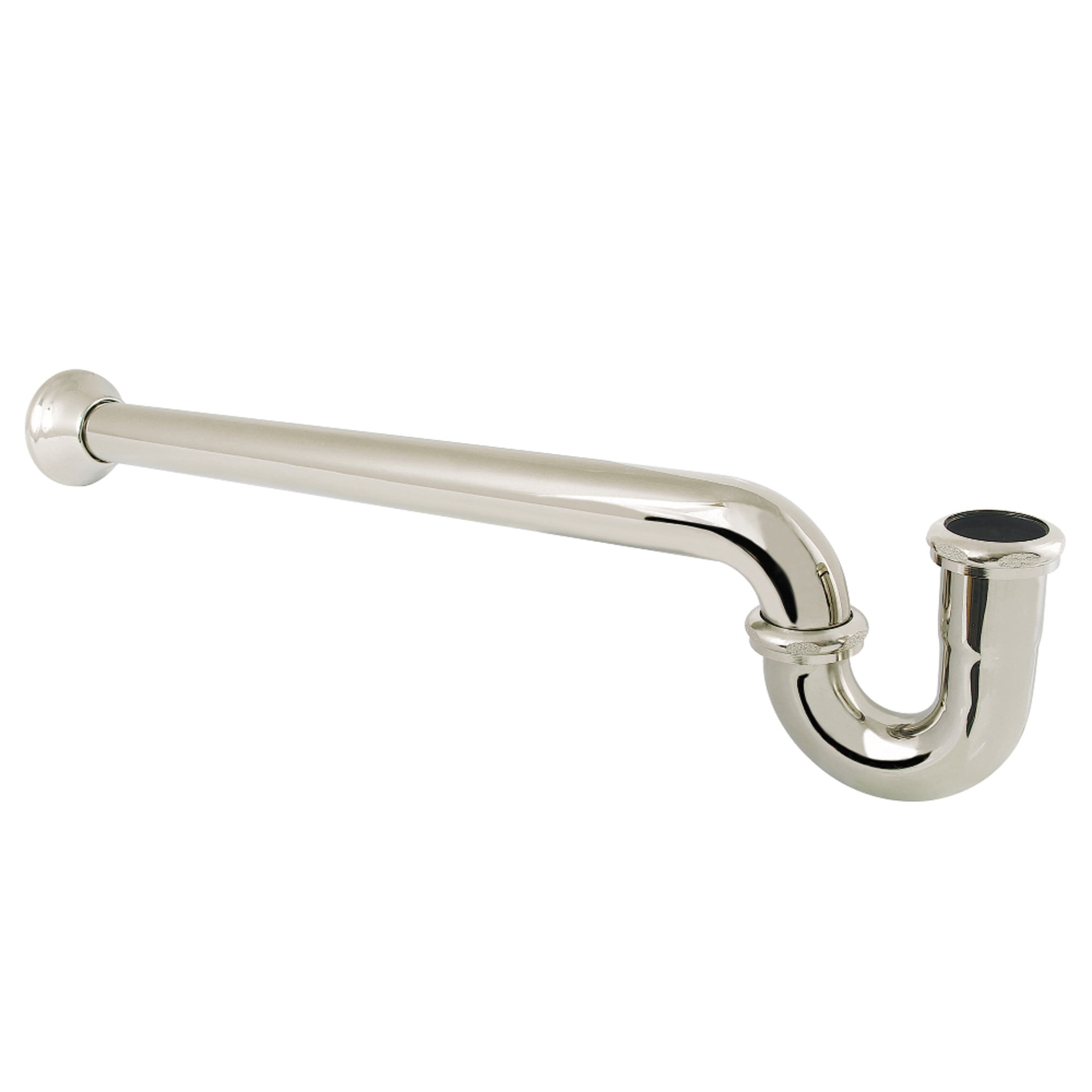 LASCO-Simpatico 31011SN 1-1/2-Inch P-Trap With 17 Gauge Brass Tubular, Satin Nickel, Close-to-Ceiling Lights - Canada