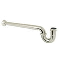thumbnail image 1 of Kingston Brass CC7246 1-1/4" (or 1-1/2") x 1-1/2" P-Trap with Bell Flange, 24" Length, 18 Gauge, Polished Nickel, 1 of 4