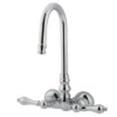 thumbnail image 1 of Kingston Brass Vintage Wall Mount Clawfoot Tub Filler, 1 of 2