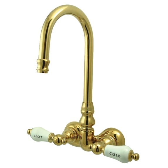 Kingston Brass Vintage Wall Mount Clawfoot Tub Filler