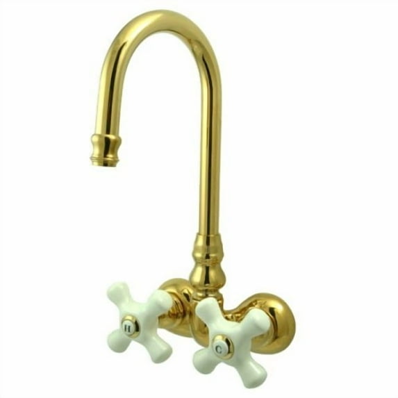 Kingston Brass Vintage Wall Mount Clawfoot Tub Filler