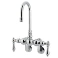 thumbnail image 1 of Kingston Brass Vintage Wall Mount Clawfoot Tub Filler, 1 of 2