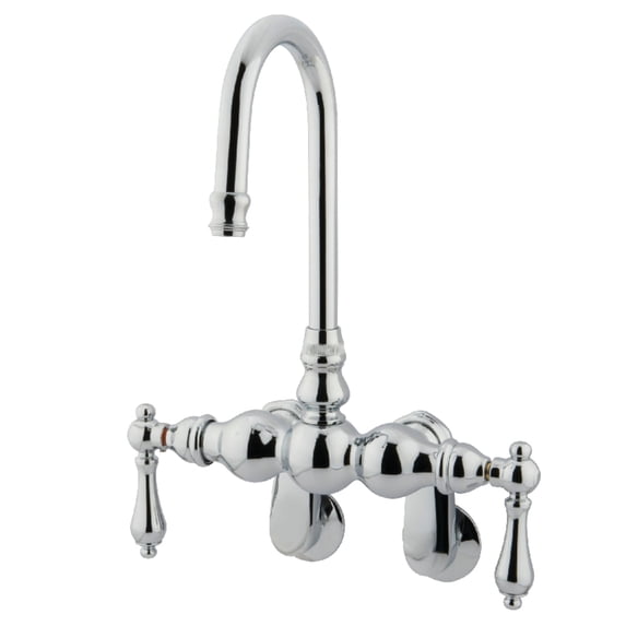 Kingston Brass Vintage Wall Mount Clawfoot Tub Filler