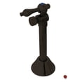 thumbnail image 1 of Kingston Brass CC83205 1/2-Inch Sweat x 3/8-Inch O.D. Comp Angle Shut-Off Valve with 5-Inch Extension in Oil Rubbed Bronze, 1 of 4