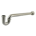 thumbnail image 1 of Kingston Brass CC9128 1-1/2" P-Trap with Box Flange, 24" Length, 18 Gauge, Brushed Nickel, 1 of 4