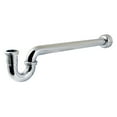 thumbnail image 1 of Kingston Brass CC9181 1-1/4" P-Trap with Box Flange, 18" Length, 18 Gauge, Polished Chrome, 1 of 2